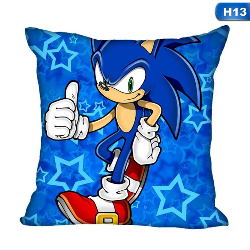 Vỏ Gối In Hình Sonic The Hedgehog 3d Mềm Mại Thoải Mái Trang Trí Nhà Cửa