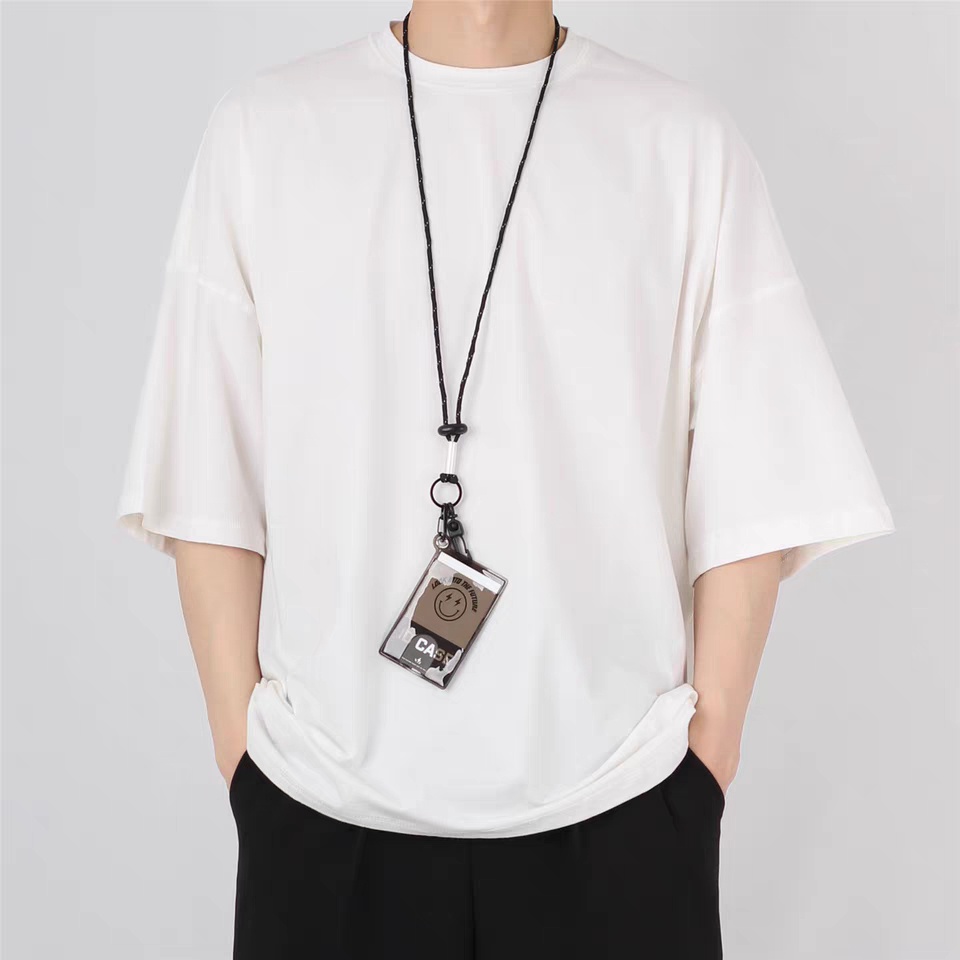 Áo thun nam tay lỡ unisex,áo phông form rộng RP01 phong cách hàn quốc