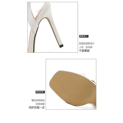 Giày cao gót đế chống thấm nước 12cm