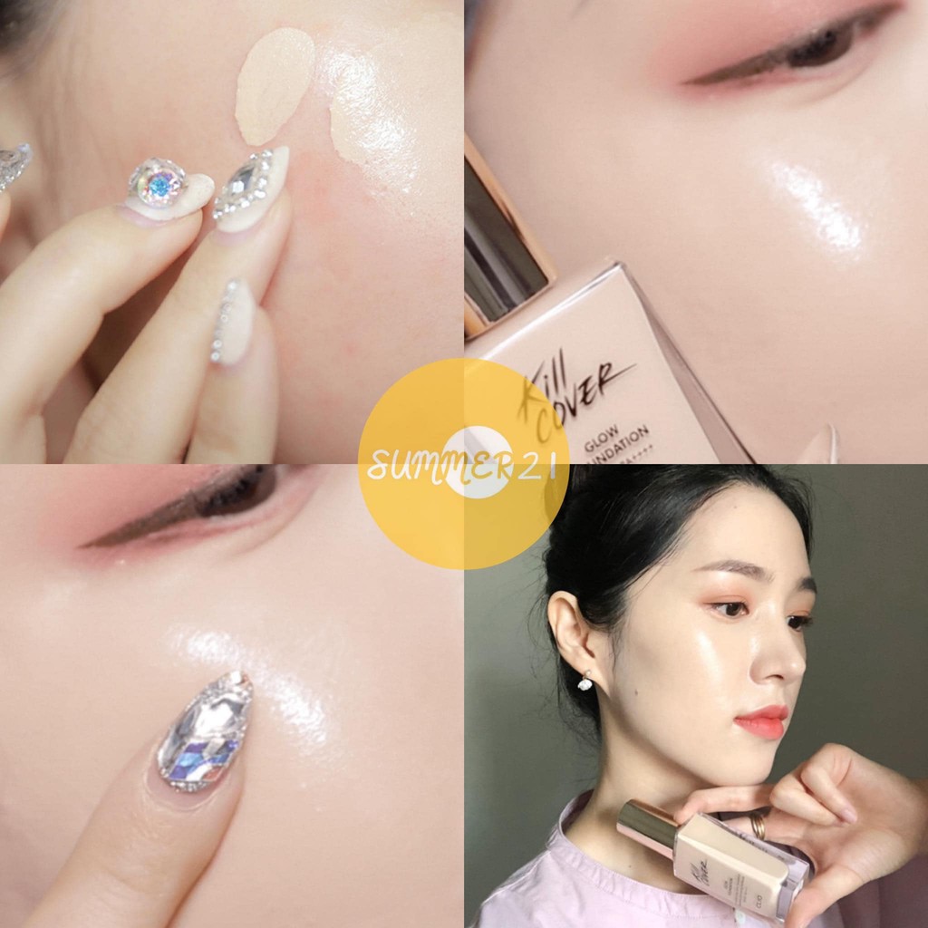 Kem nền căng bóng Clio Kill cover glow foundation 15g