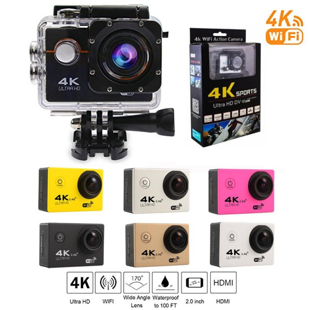 Camera Hành Trình 4k Ultra Hd Có Kết Nối Wifi - 4k Ultra Hd / Gopro