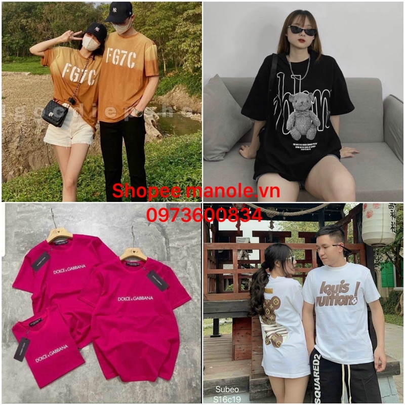 Áo Thun Nữ Form Rộng , Áo Phông Unisex chất Cotton không xù hàng Quảng Châu Siêu Đẹp ( kèm ảnh thật )#manole