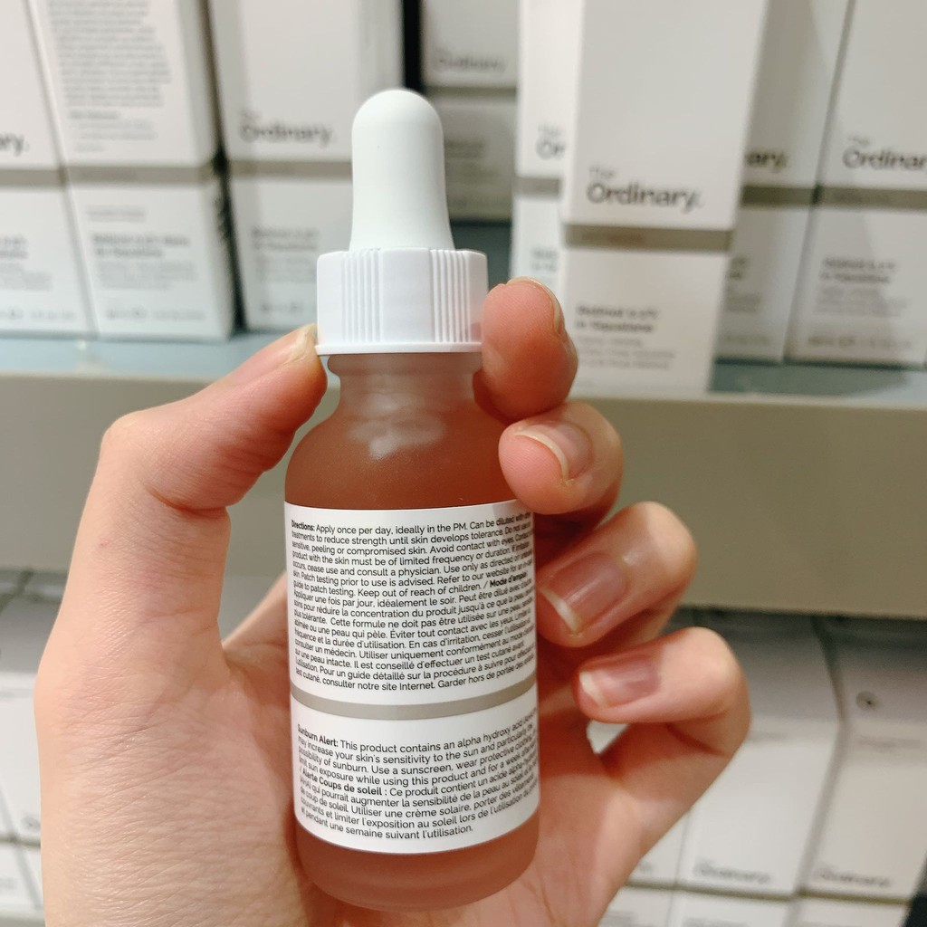 [Mã SKAMLTSM9 giảm 10% đơn 99K] Tinh chất tẩy tế bào chết The Ordinary Lactic Acid 10% + HA ( 30mL )