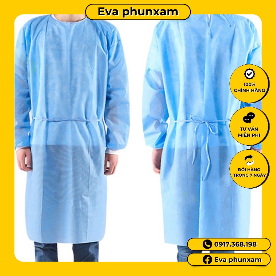 Áo Bảo Hộ Y Tế Dùng 1 Lần
