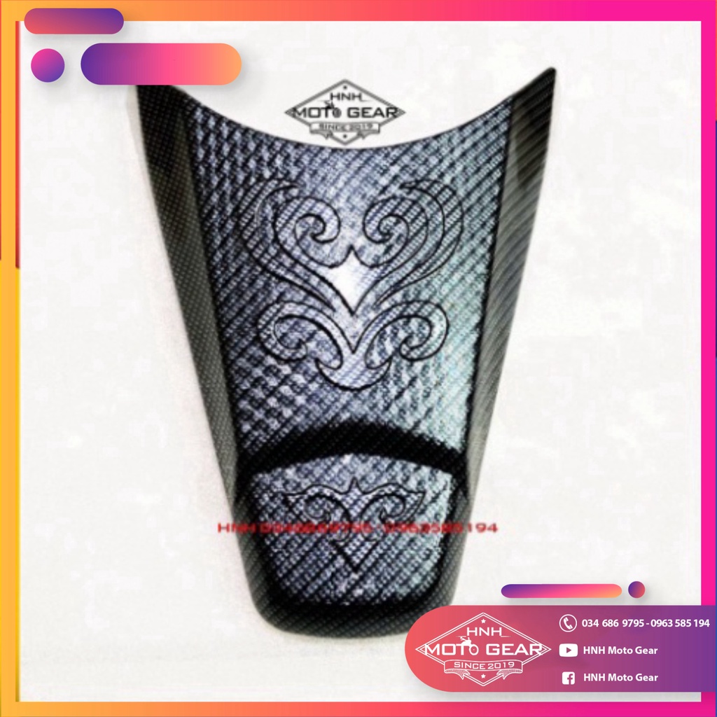 Ốp Đèn Soi Biển Carbon SH Mode 2020 Artista Chính Hãng