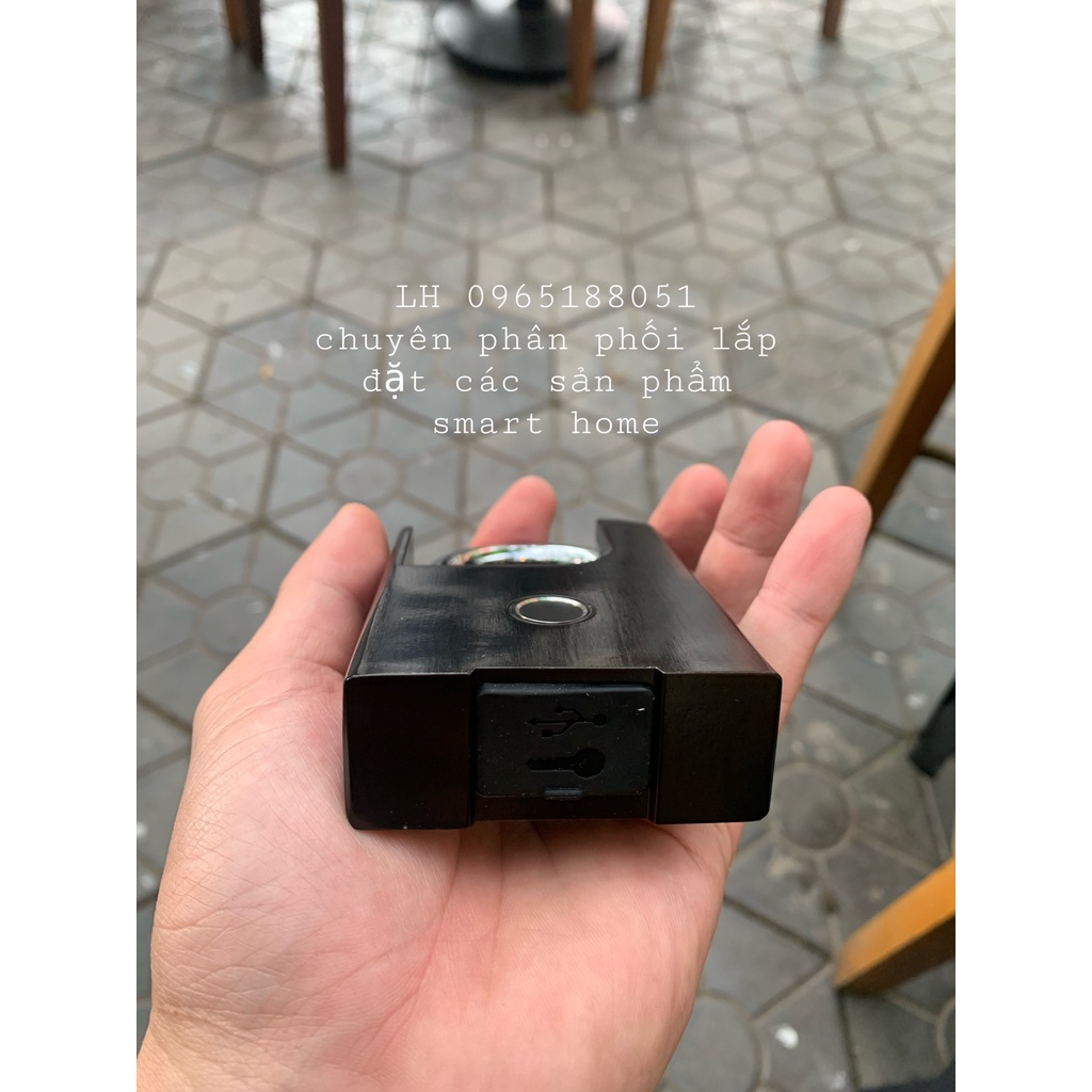 Ổ Khóa Bấm Vân Tay Chống Trộm Chống Cắt Chống Nước Thông Minh Kèm Chìa Bluethooth Tuya.TTLOCK