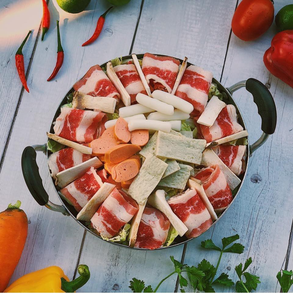 Lẩu kim chi bò mỹ