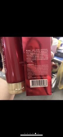 Sữa rửa mặt sâm đỏ