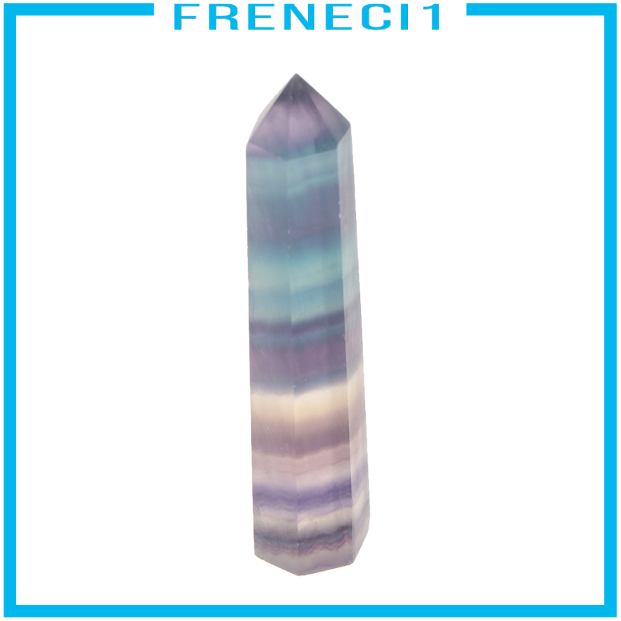 Đá Thạch Anh Tự Nhiên Hình Trụ Lục Giác Nhiều Màu Sắc Dùng Trang Trí (Freneci1)