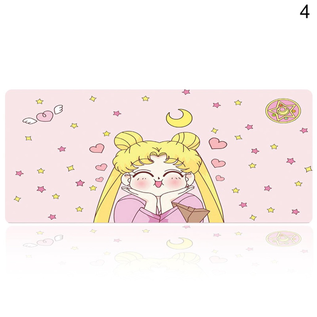 Tấm lót bàn phím chuột in họa tiết hoạt hình thủ lĩnh thẻ bài Sakura