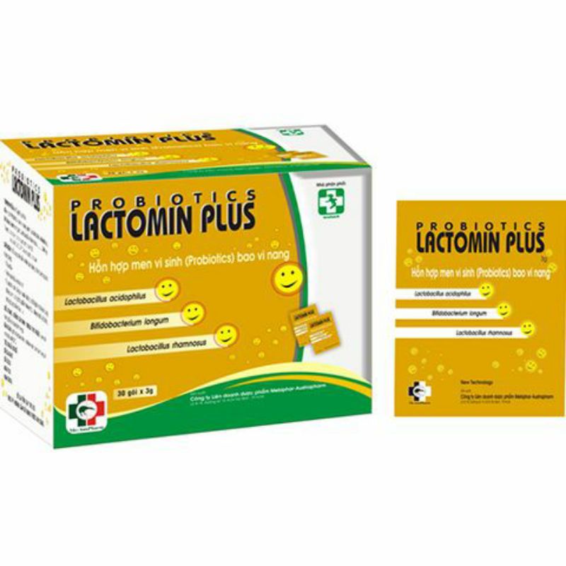 Men vi sinh Probiotics Lactomin plus bổ sung lợi khuẩn phòng ngừa rối loạn tiêu hóa như tiêu chảy, táo bón do loạn khuẩn