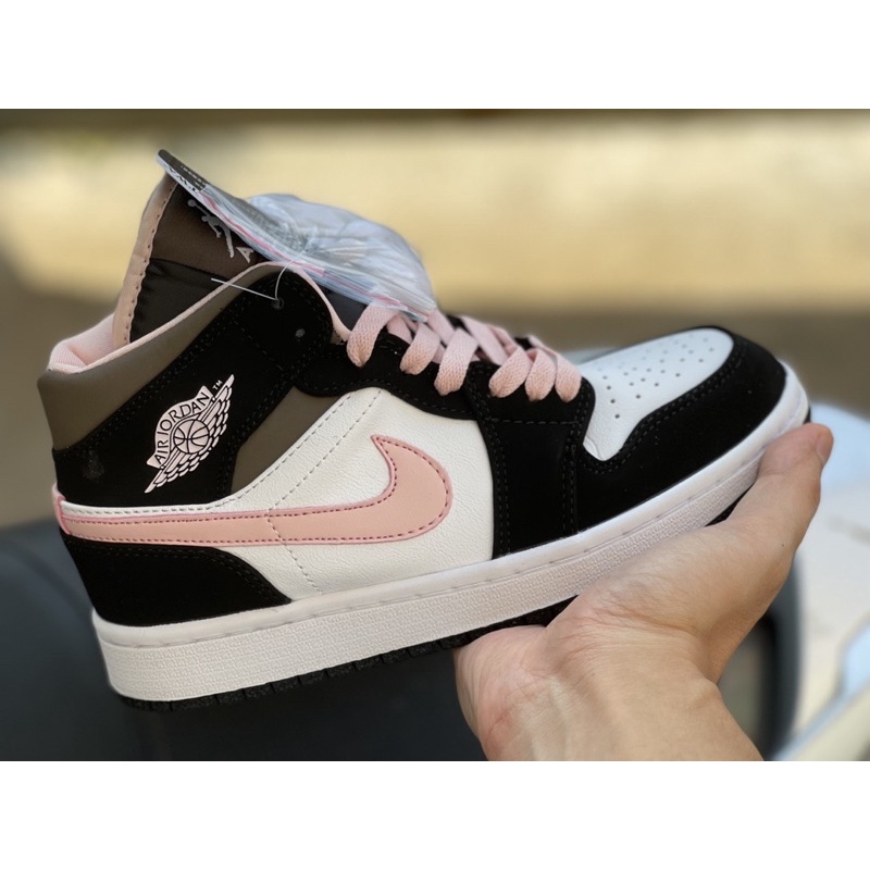 Giày thể thao N i k e JD hồng fullbox