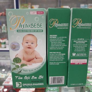 Dung dịch tắm bé phytobebe 100ml