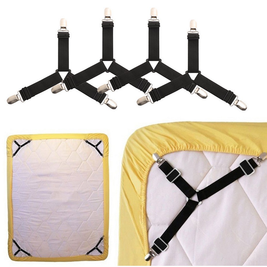 Set 4 dây cố định ga giường tiện lợi