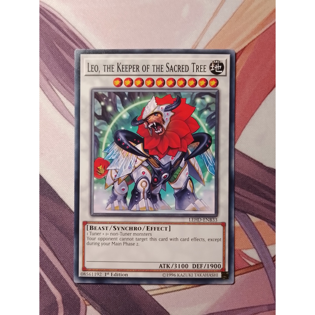 Thẻ Bài Yugioh: Leo, The Keeper Of The Sacred Tree LEHD-ENB33