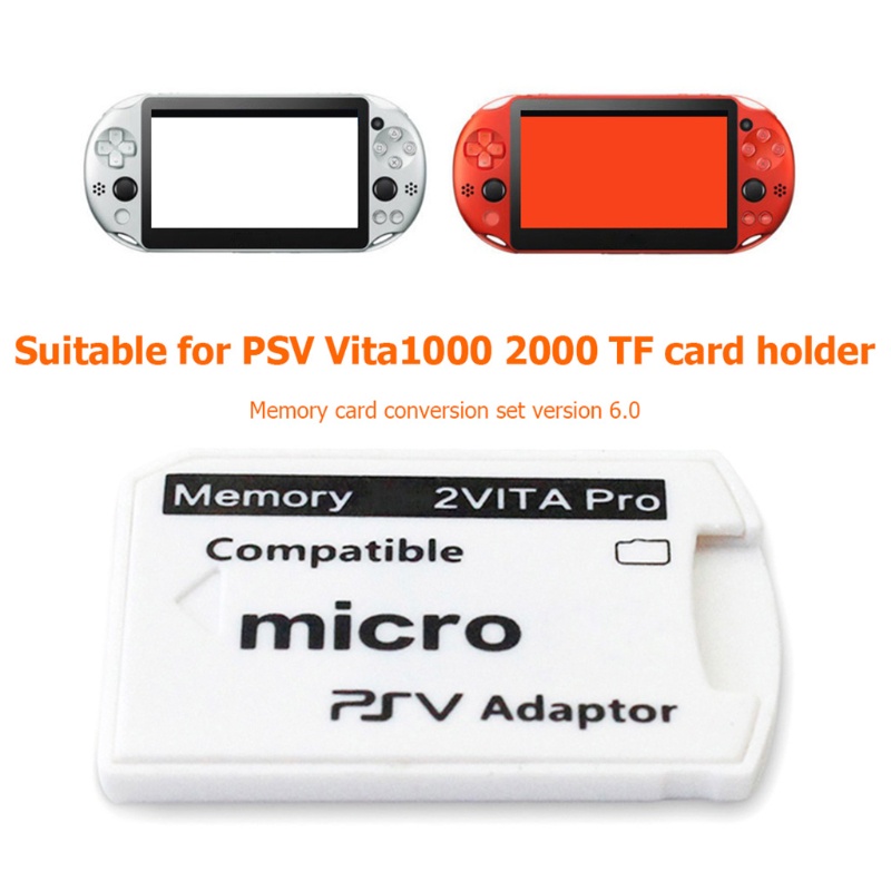 Thẻ Nhớ Tf Phiên Bản 6.0 Sd2Vita Cho Ps Vita Psv 1000 / 2000 Micro-Sd R15 Version 3.65