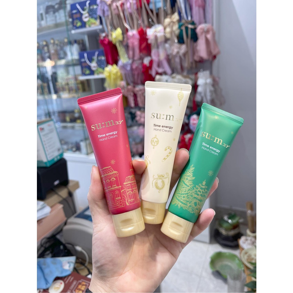 SET DƯỠNG DA TAY SU:M 37 TIME ENERGY HAND CREAM CHÍNH HÃNG - PHIÊN BẢN ĐẶC BIỆT MÙA LỄ HỘI CUỐI NĂM - 10877