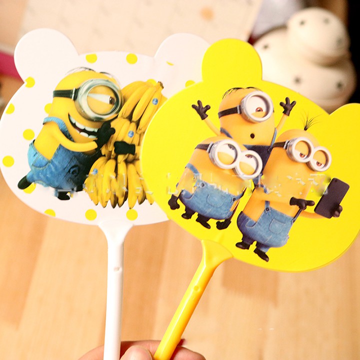 Bút quạt minion dễ thương cute