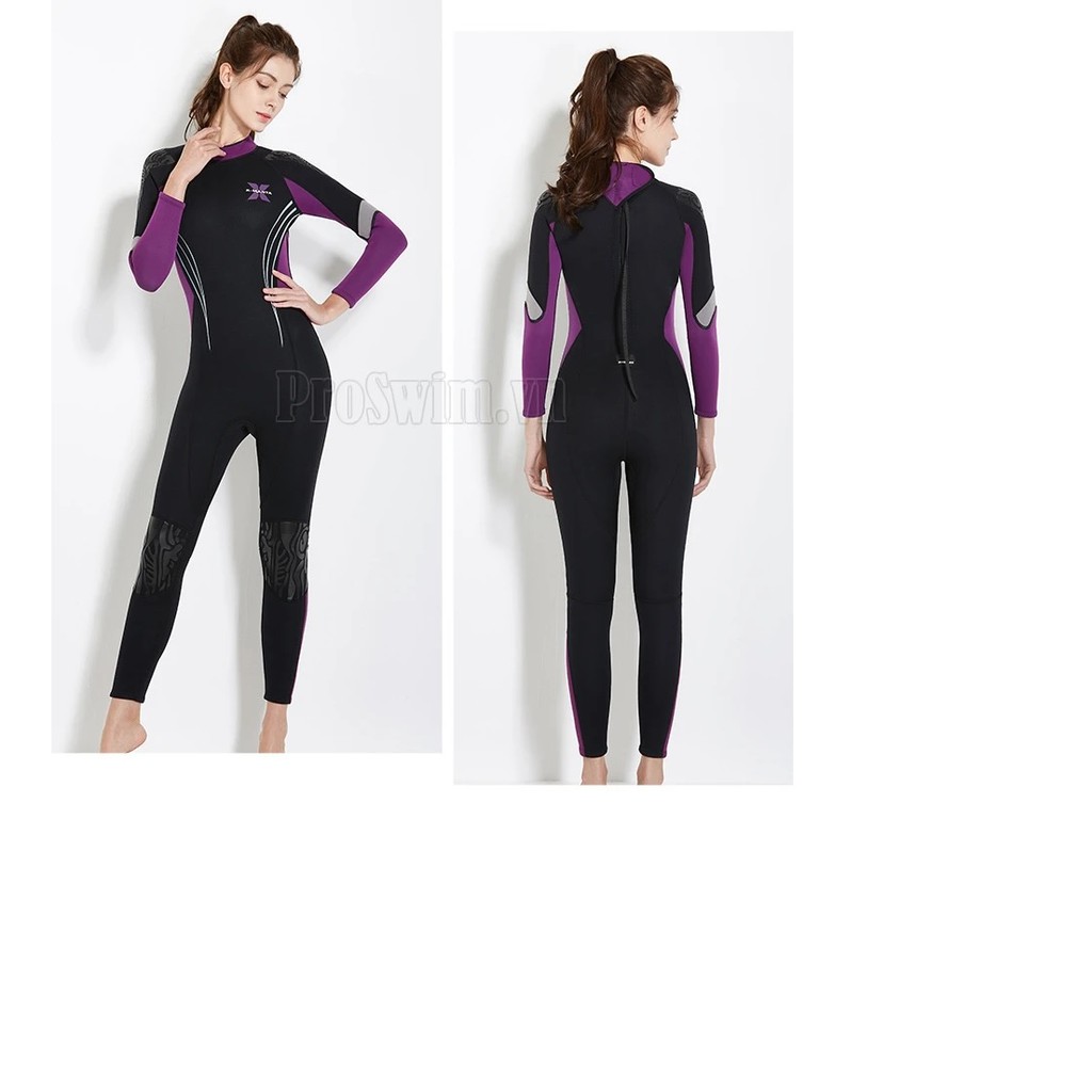 Bộ đồ Bơi Lặn Giữ Nhiệt Nữ Dày 3mm Wetsuit  WS81 | BigBuy360 - bigbuy360.vn