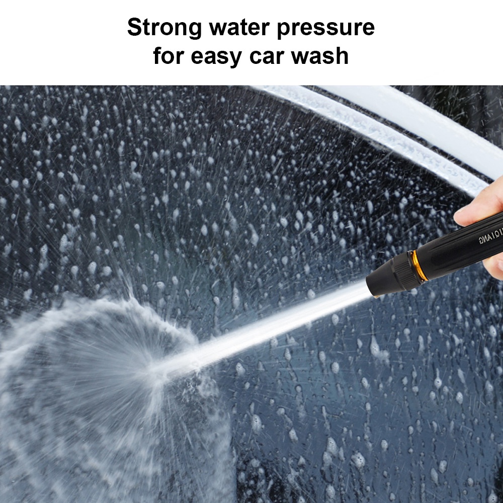 Vệ Sinh Xe Nước Súng Vòi Xịt Rửa Xe Xịt Tưới Cây Có Thể Điều Chỉnh Hơi Áp Lực Cao Kết Nối Xe Bãi Cỏ Sân Vườn Phun Nước