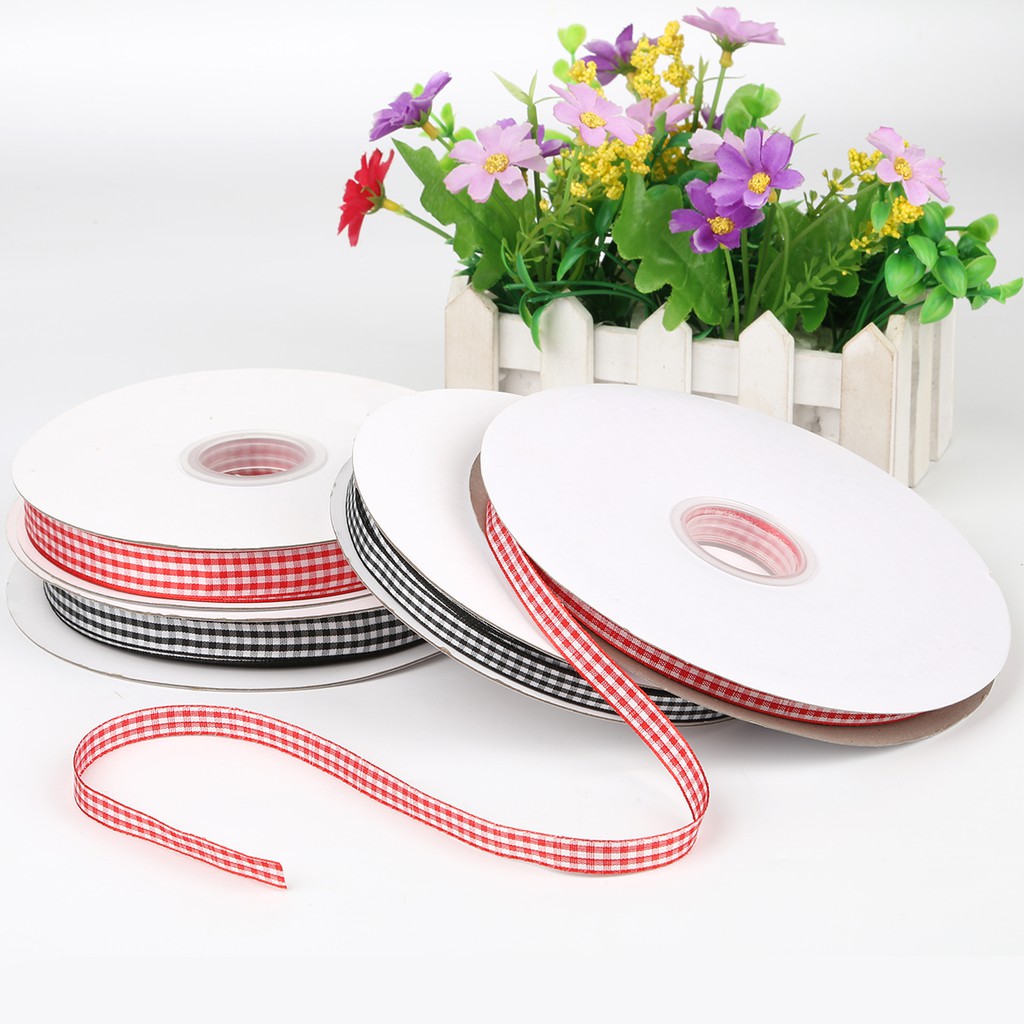Cuộn dây ruy băng kích thước 1/1.5cm dùng để trang trí nhà cửa