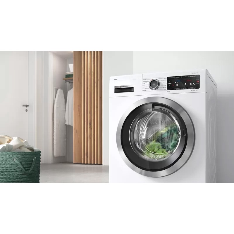 Máy sấy quần áo bơm nhiệt Bosch WTX87E40 Series 8 khối lượng sấy 9kg - Hàng Đức