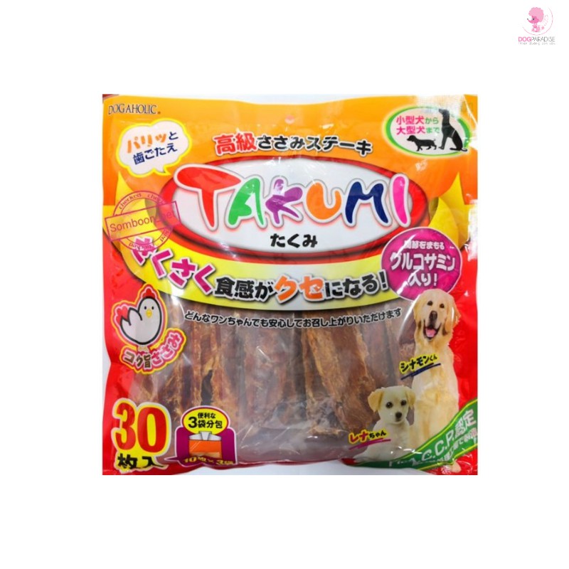 [Mã SKAMLTSM9 giảm 10% đơn 99K] Snack dinh dưỡng Takumi Dogaholic 300g - Dog Paradise