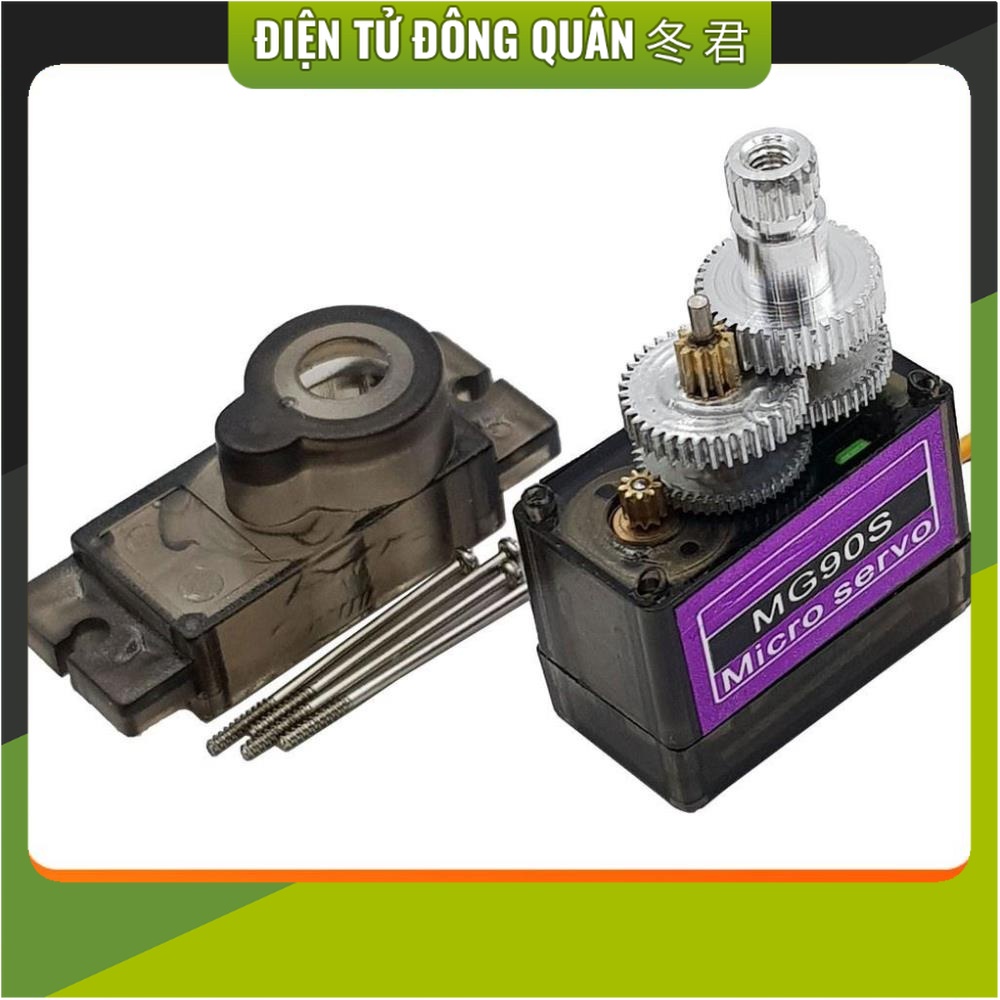 [HCM]  Servo MG90S (Bánh răng kim loại) [ĐIỆN TỬ]