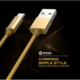 CÁP SẠC 2IN1 LIGHTNING & MICRO TITAN CA19