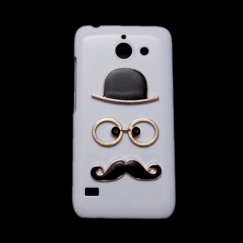 3D Cute Hat Eyes Mustache Designed Hard Back Cover Case for Huawei Mate 7 9 Pro S Nexus 6P Nova 3E 2S Ascend P7 P8 Lite 2017 2015 Max P9 P10 Plus P20 G7 G8 G9 Honor 6 3C 4C 4A 4X 5A Y6 II 5C 5X 6A 6X GR5 2017 7X 8 Lite V8 V9 V10 View 10