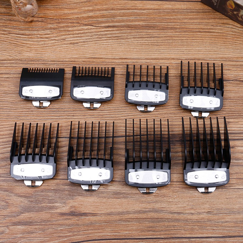 Bộ cữ gá thép tông đơ wahl  8184 8 Cái Từ Cữ 1,5mm đến 25mm