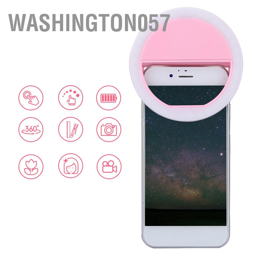 Kẹp đèn led dạ quang thích hợp cho điện thoại/ iphone/ chụp hình tự sướng