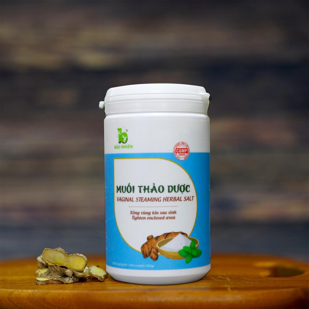 Muối Xông BẢO NHIÊN Giúp Xe Khít, Sát Khuẩn Và Phục Hồi Vùng Kín Sau Sinh Lọ 350g