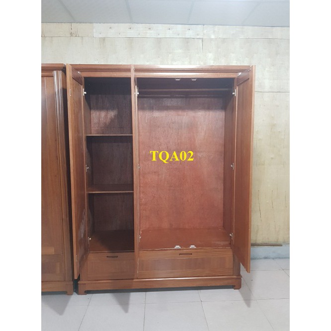 Tủ Gỗ Xoan Đào 3 Buồng TQA02