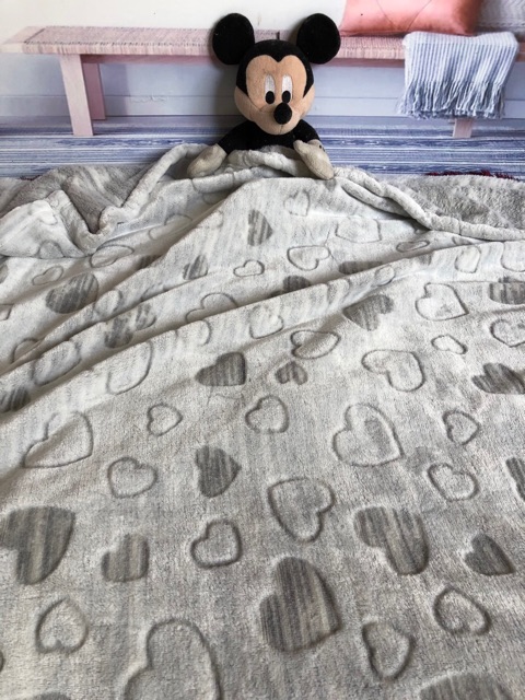 ♥️ Mền Văn Phòng -Trẻ Em- Du Lịch-Spa -Chăn Văn Phòng Lông Tuyết Size 1,2mx1,6m Chất mềm ấm- Made in Thailand | BigBuy360 - bigbuy360.vn