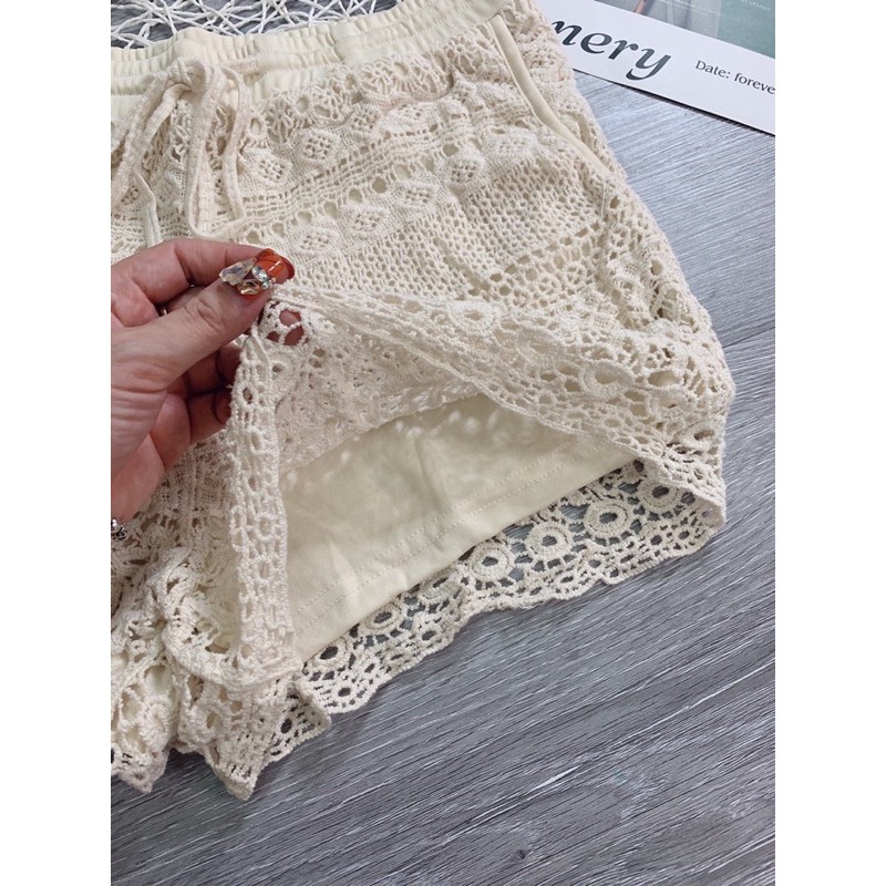 [FREESHIP - HÀNG LOẠI 1] SET BIKINI 3 MÓN REN LƯỚI ĐI BIỂN HÀNG QC | BigBuy360 - bigbuy360.vn