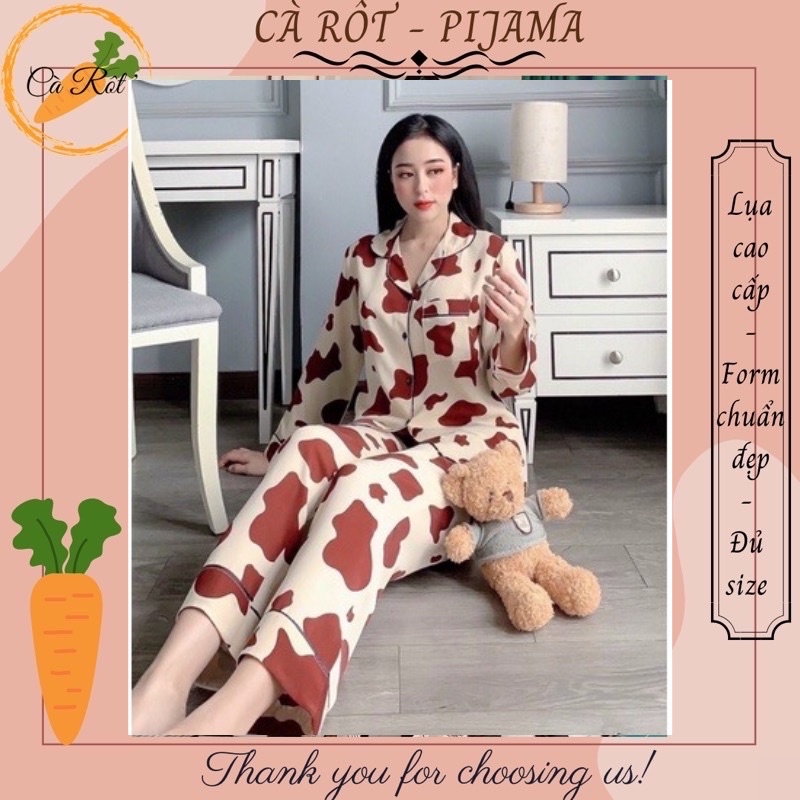 💐 ĐỒ BỘ PIJAMA (FULLSIZE L-3XL) MẶC NHÀ, SAU SINH LỤA 2 MẪU TAY NGẮN VÀ TAY DÀI💐 | BigBuy360 - bigbuy360.vn