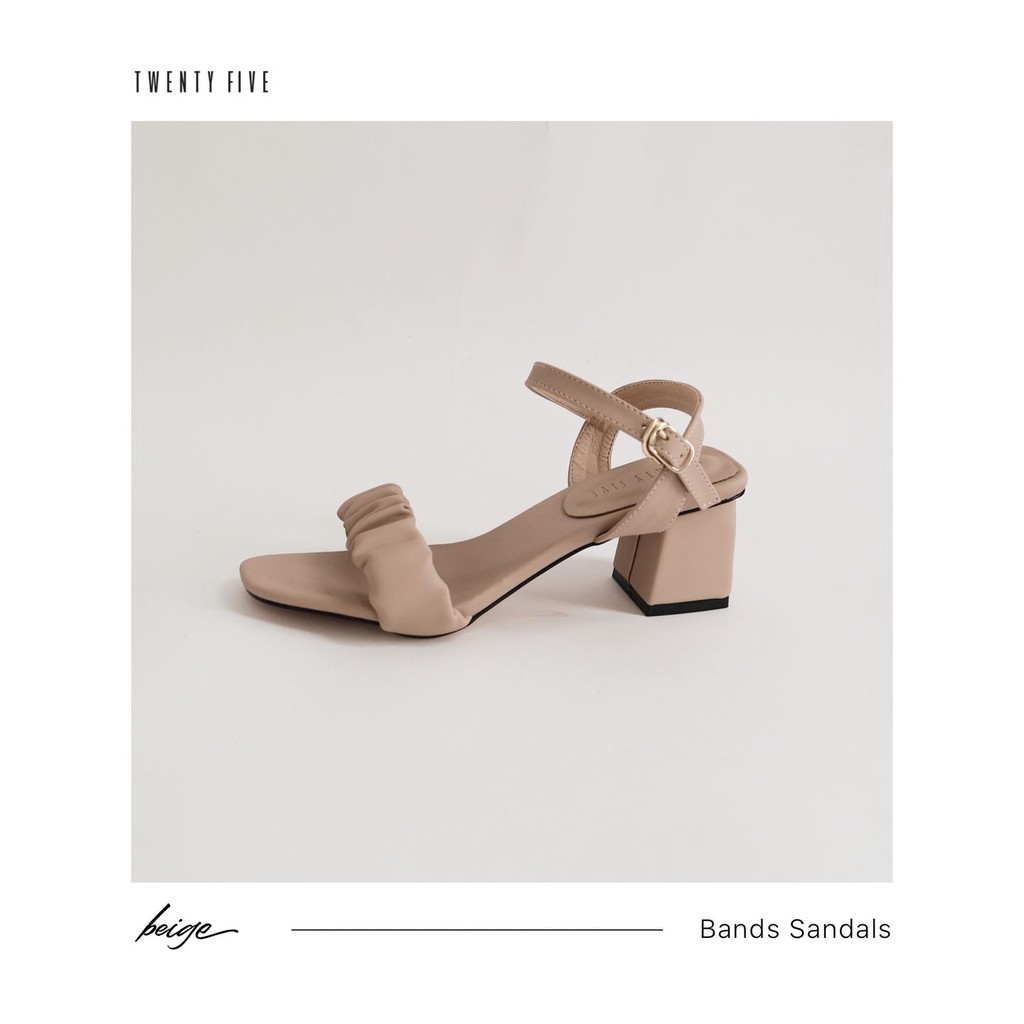 Giày nữ quai ngang bự - Band Sandals Twentyfive Studio