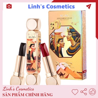 Son lì agag 2 đầu 6 màu son siêu xinh