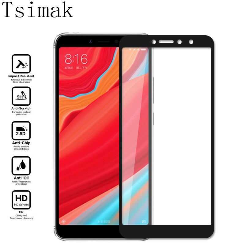 Kính Cường Lực Bảo Vệ Toàn Màn Hình Cho Xiaomi Redmi S2 S2 Y2