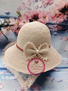Mũ rộng vành 10cm