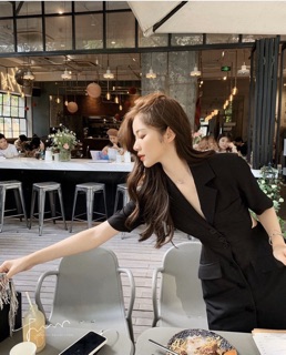 ĐẦM VEST KHOÉT EO (KÈM HÌNH KÈM CLIP)