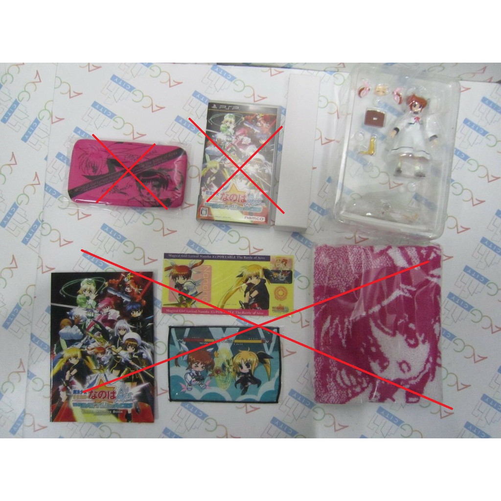 Mô hình chính hãng Figma Nanoha Takamachi Uniform Ver SP-007 Lyrical Box