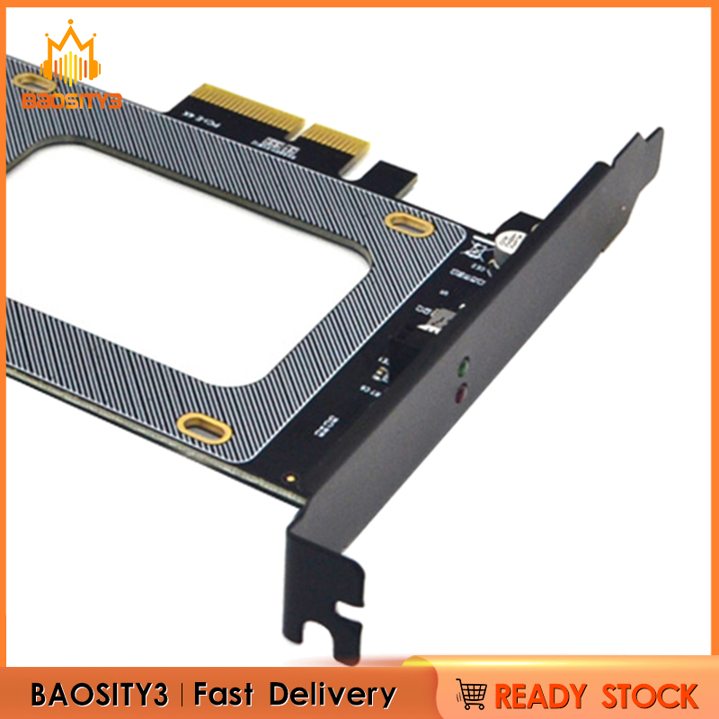 [baosity3]PCI-E 3.0 4X to U.2 SFF-8639 Expansion Card PCI-E/SATA/SAS for Desktop PC