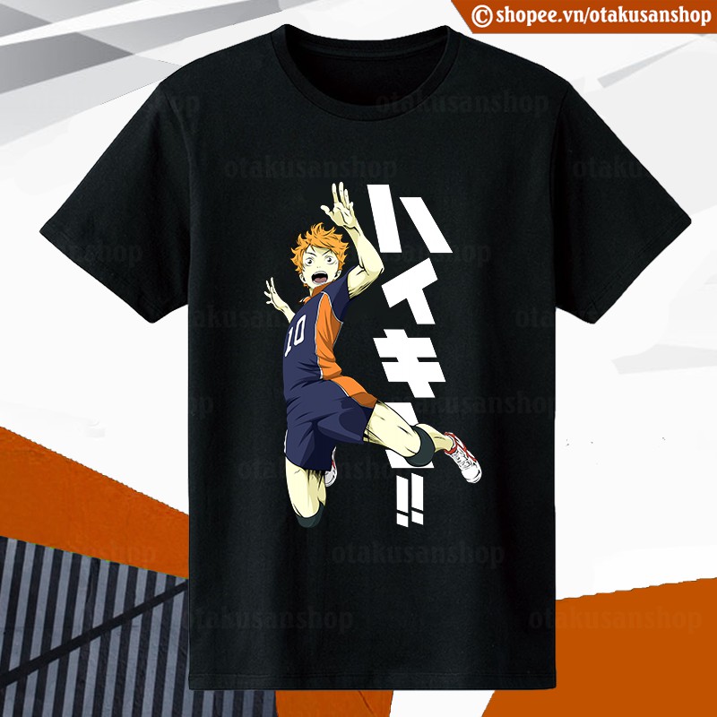 Áo Haikyuu, Áo Anime Vua Bóng Chuyền mẫu mới nhất, chất vải cotton co giãn 4 chiều thoáng mát