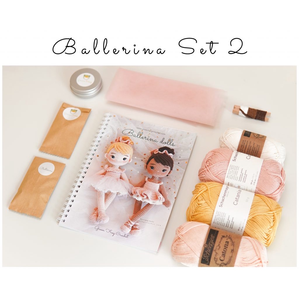 Set len Ballerina kèm hướng dẫn in màu