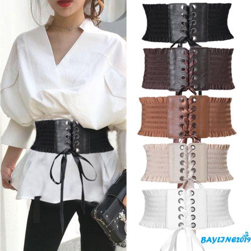 Đai nịt bụng sợi to phong cách thời trang dành cho nữ