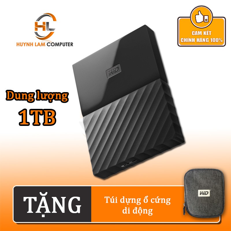 Ổ cứng gắn ngoài 1TB WD Elements chính hãng - Ánh Minh Cường phân phối