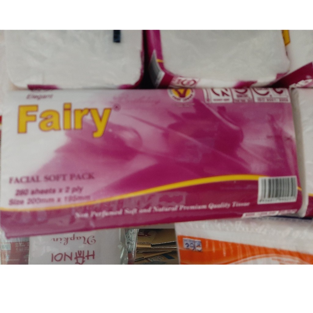Giấy Ăn Rút Fairy Loại Dài 280 tờ x 2 lớp