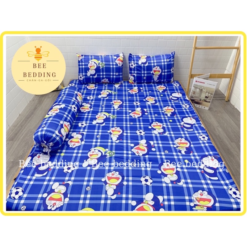 [ Ga lẻ thun lạnh Việt Nam cao cấp Mẫu Doreamon ( không áo gối, đủ kích thước) | BigBuy360 - bigbuy360.vn
